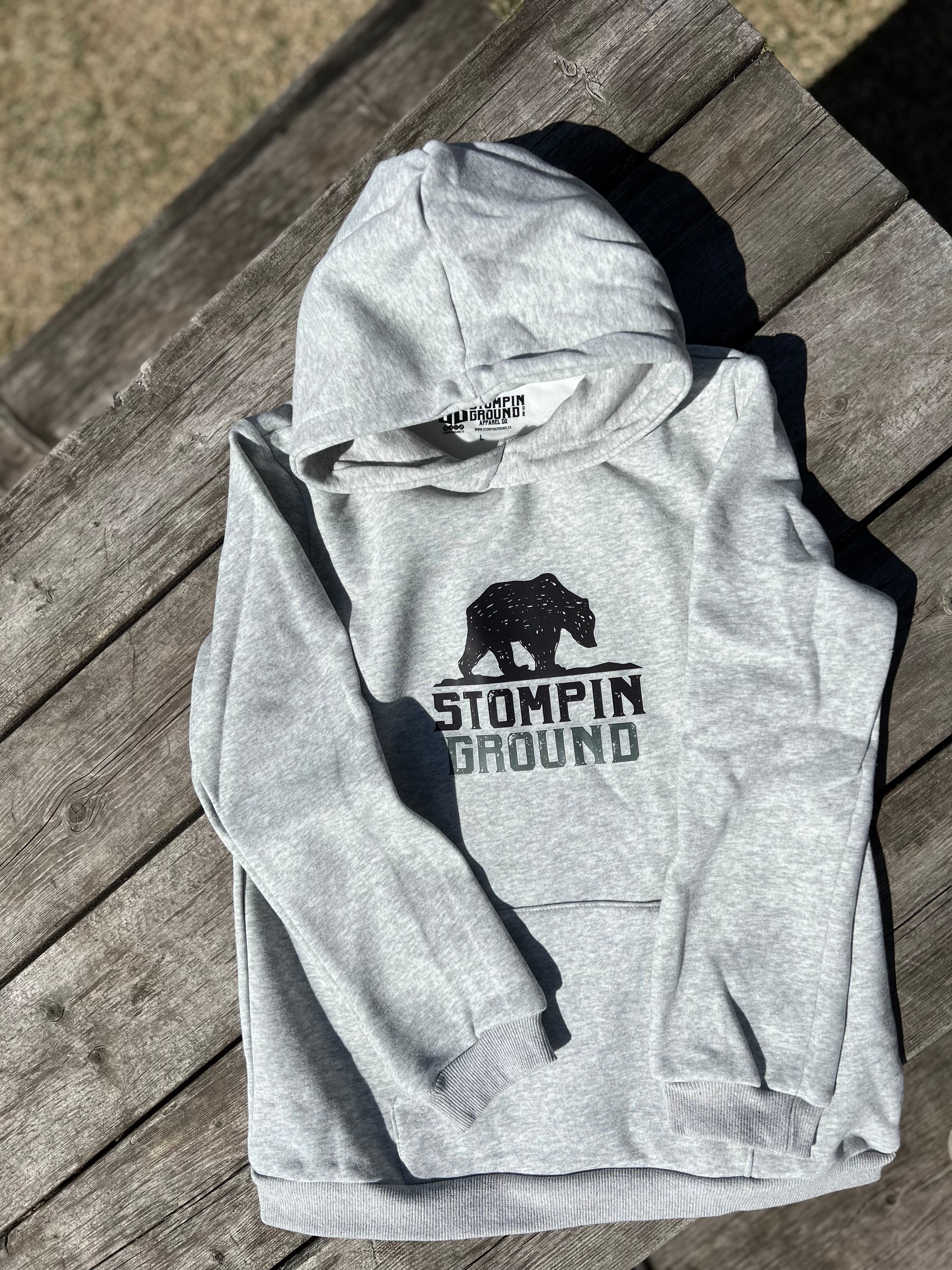 Hoodie with on sale bear logo