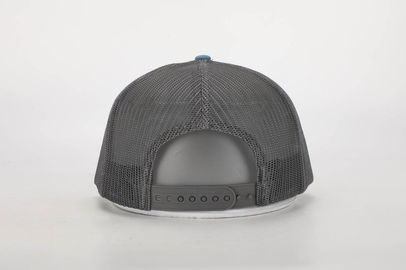 Load image into Gallery viewer, SG Adventures Trucker Snap - Blue/Grey Edition
