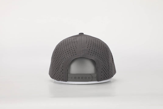 Stomping Ground Luxury Curved Brim Snapback - Grey Edition