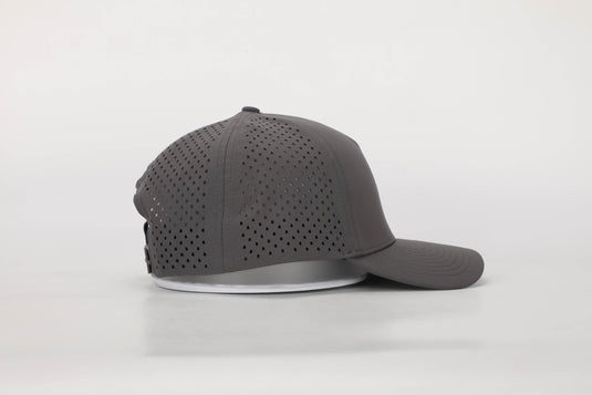 Stomping Ground Luxury Curved Brim Snapback - Grey Edition