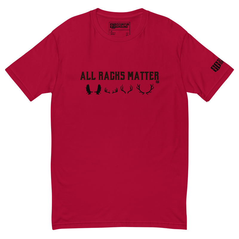 Load image into Gallery viewer, All Racks Matter Men&#39;s Fitted Tee
