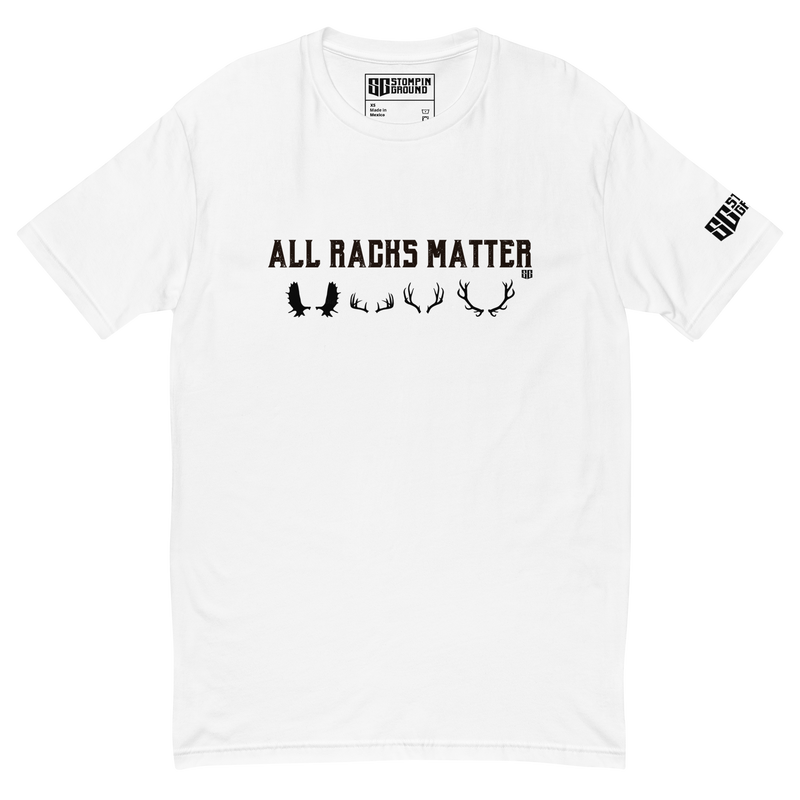 Load image into Gallery viewer, All Racks Matter Men&#39;s Fitted Tee

