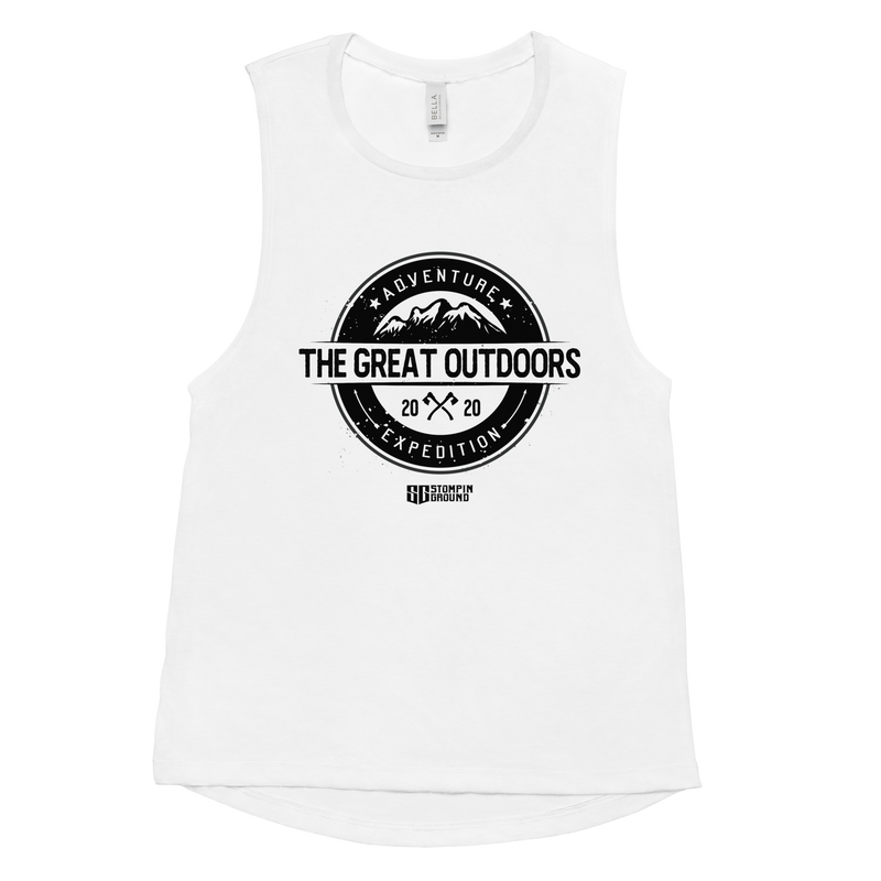 Load image into Gallery viewer, The Great Outdoors Ladies Tank

